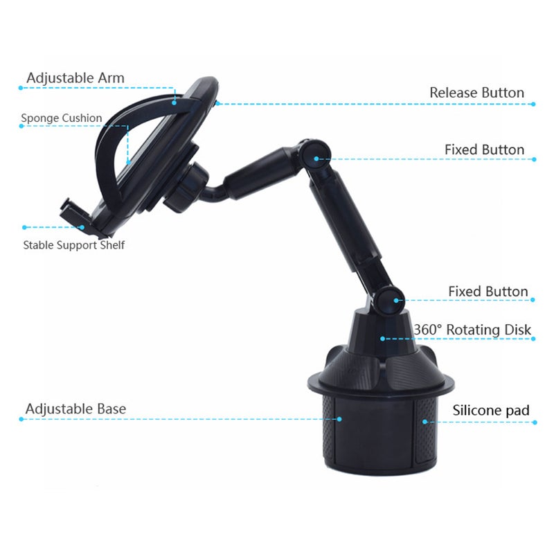 Car Mobile Phone Holder Car Mobile Phone Rack Car Phones Mount Navigation Bracket Holder - Image 5