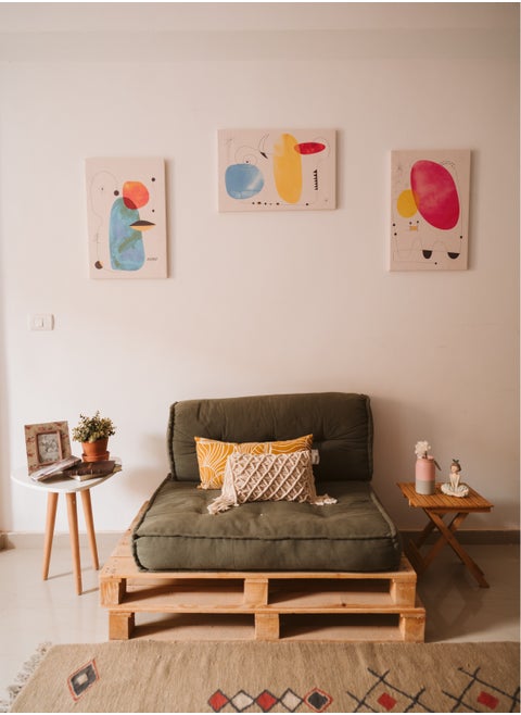 Set of 3 Memphis Canvas Tableau
