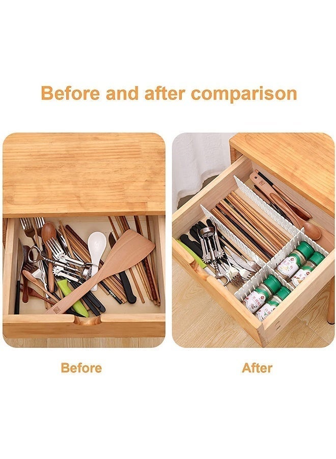 Lazer Adjustable Plastic Drawer Divider - Pack of 8 - Image 5