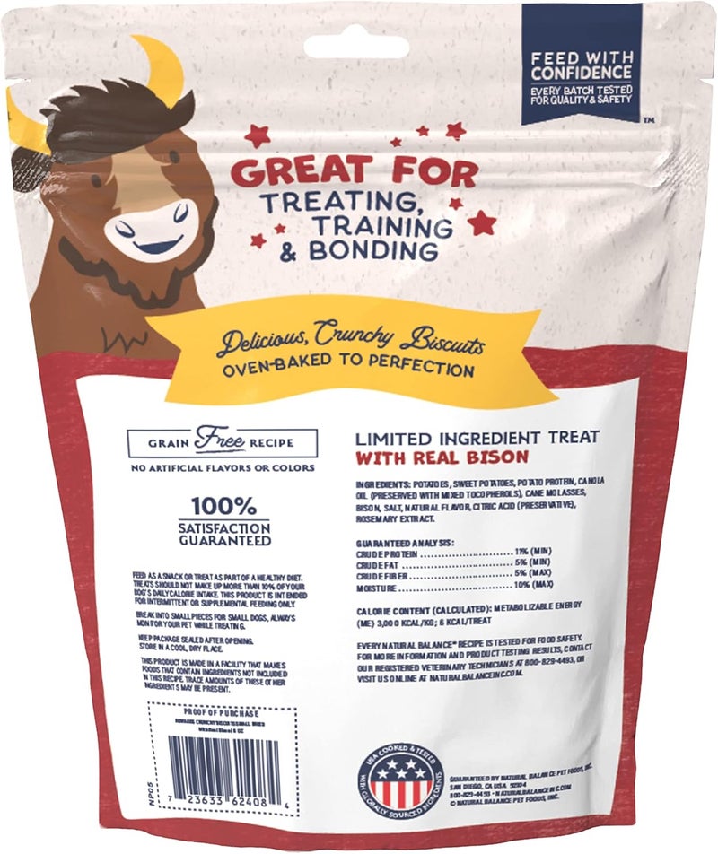 Natural Balance L.i.t. Sweet Potato & Bison Small Breed Dog Treats - 240ml - Image 3