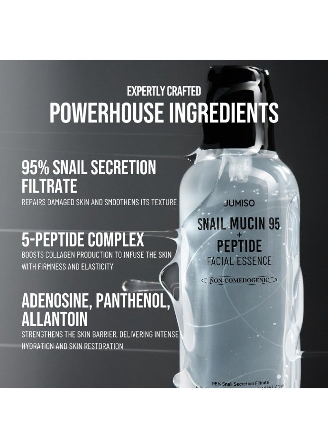 JUMISO Snail Mucin 95% + Peptide Essence 4.73 fl.oz / 140ml - Image 4