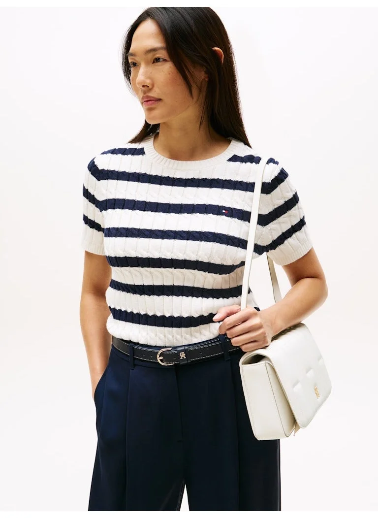 تومي هيلفيغر Logo Detailed Feminine Crossbody