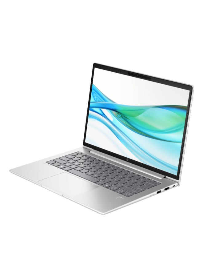 HP ProBook 440 G11 Laptop With 14-Inch Display, Core Ultra 7-155U Processor/16GB RAM/512GB SSD/Intel Iris XE Graphics/Windows 11 Pro English/Arabic Silver - Image 2