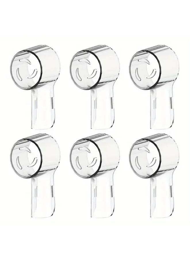 Mixed 10pcs Electric Toothbrush Head Covers Washable Reusable Portable Protector - Image 2