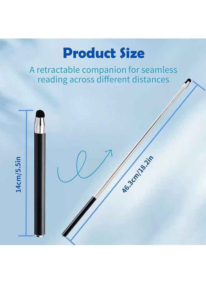 Garlo - Remote Control Page Turner,Teaching Expandable Touch Screen Pen, E-Reader Remote Control Page Turner for iPad, and Most Devices of Touch Screen - Image 1
