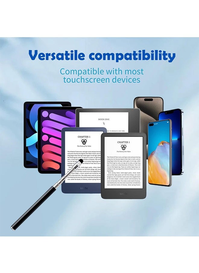 Garlo - Remote Control Page Turner,Teaching Expandable Touch Screen Pen, E-Reader Remote Control Page Turner for iPad, and Most Devices of Touch Screen - Image 1
