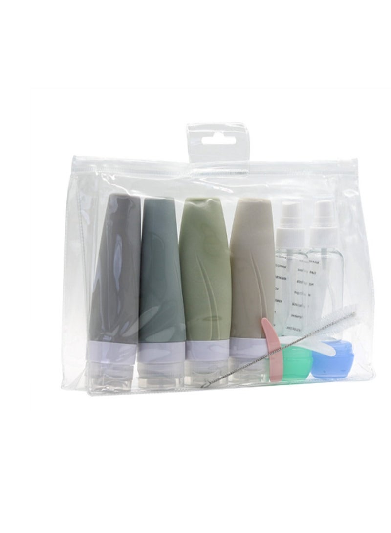 Joyelink Travel Bottles for Toiletries, Tsa Approved 3oz Travel Size Containers BPA Free Leak Proof Refillable Liquid Silicone Squeezable Travel Accessories for Shampoo Conditioner Lotion (4 Pack) - Image 3