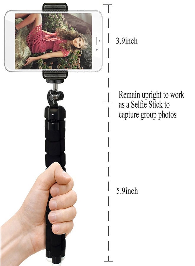 APEXEL APL-T18XBZJ5 Telephoto 4 in 1 Cellphone Lens Universal Kit 18X Mobile Phone Telephoto Lens 198° Fisheye Lens 0.63X Wide Angle 15X Macro Lens with Remote Shutter Mini Tripod Phone Holder for iPhone Samsung Huawei Xiaomi Most  Smartphones - Image 5