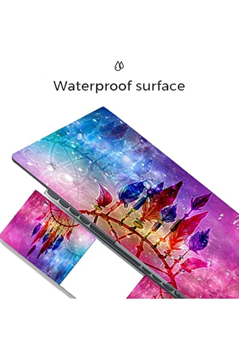 Newplenty Laptop Skin Sticker, 13.3 14 15 15.4 15.6 inch Laptop Skins, Universal Vinyl Decal, Dustproof Scratch Resistant Reusable Cover Protector with Free 2 Wrist Pads (Dream Catcher) - Image 4