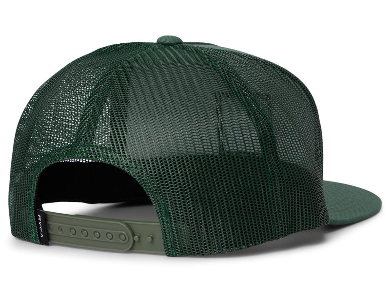 RVCA Men's VA All The Way Trucker Balsam Green O/S - Image 2