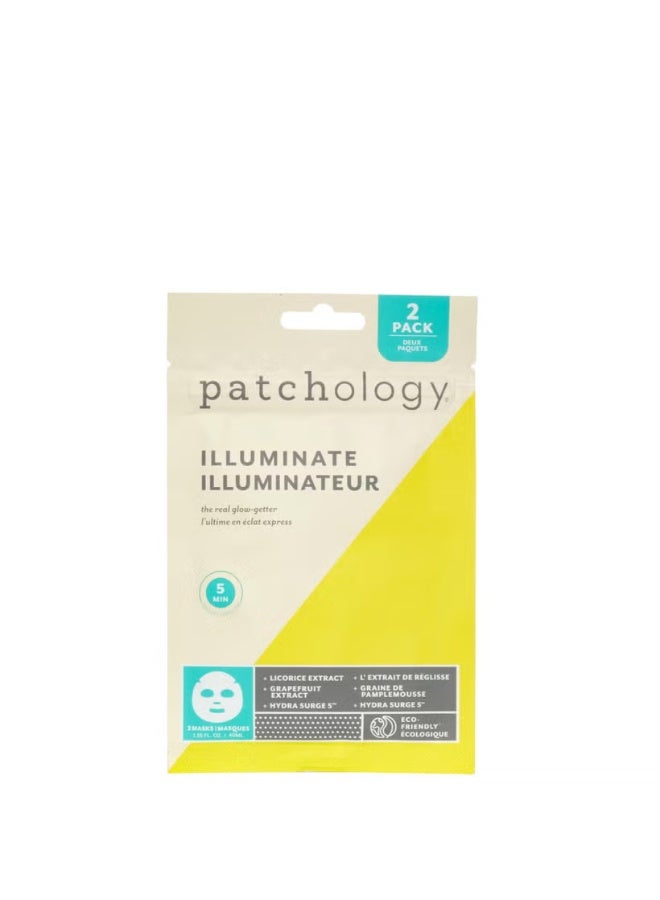 Patchology Glow-Getter Illuminate two-pack, 1 Illuminating Eye Gels - Image 3