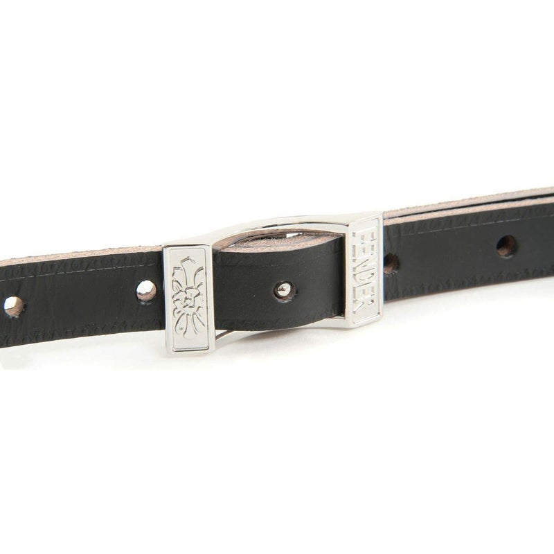 Fender Super Deluxe Vintage-style Guitar Strap, 2in, Natural - Image 5