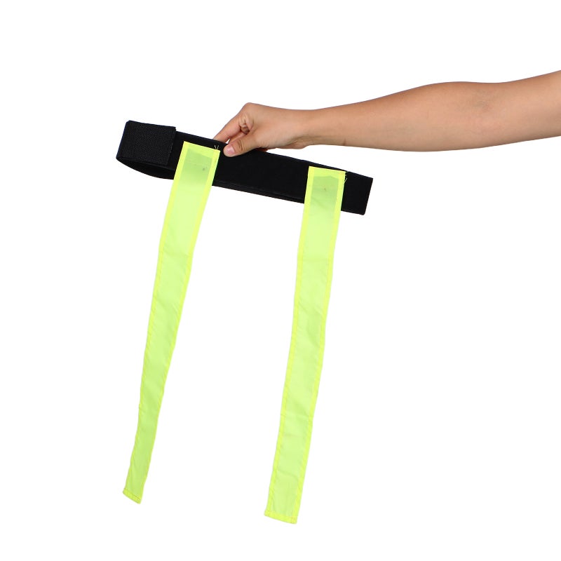 Outdoor Game Waist Flag Football Waist Belts for Kids Youth and Adults Made of Woven Material in Assorted Color for Training 4Pcs - Image 4