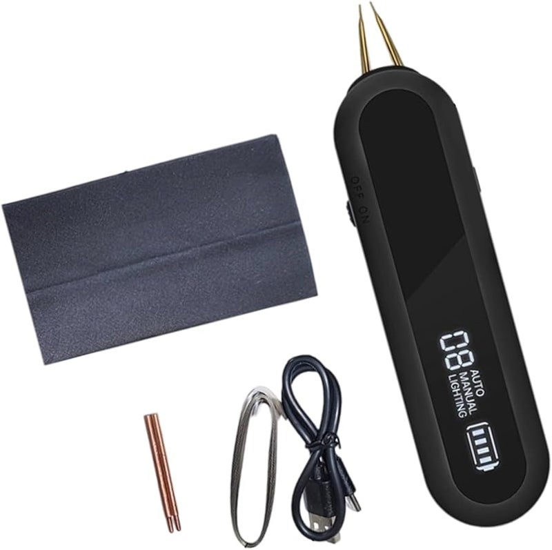 آلة لحام صغيرة 12 مستوى قابل للتعديل درجة الحرارة أوضاع تلقائية ويدوية شاشة عرض LED منفذ USB - Image 1