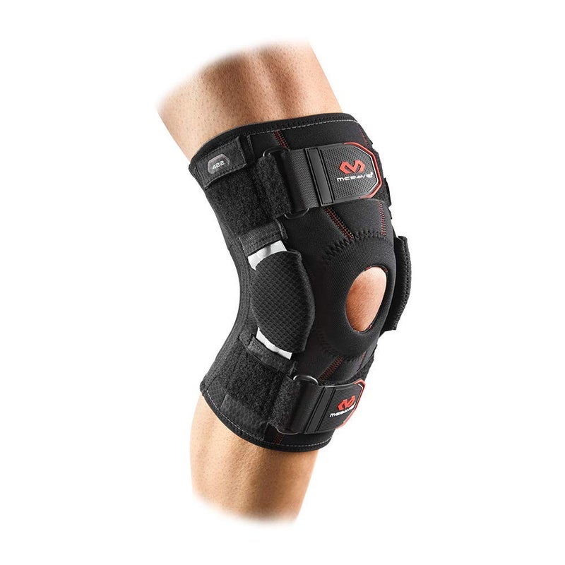 McDavid Knee Brace with Side Hinges. Maximum Knee Support & Compression for Stability & Recovery Aid, Patella Tendon Support, Tendonitis Pain Relief, Ligament Support, Hyperextension. Men & Women - Image 1