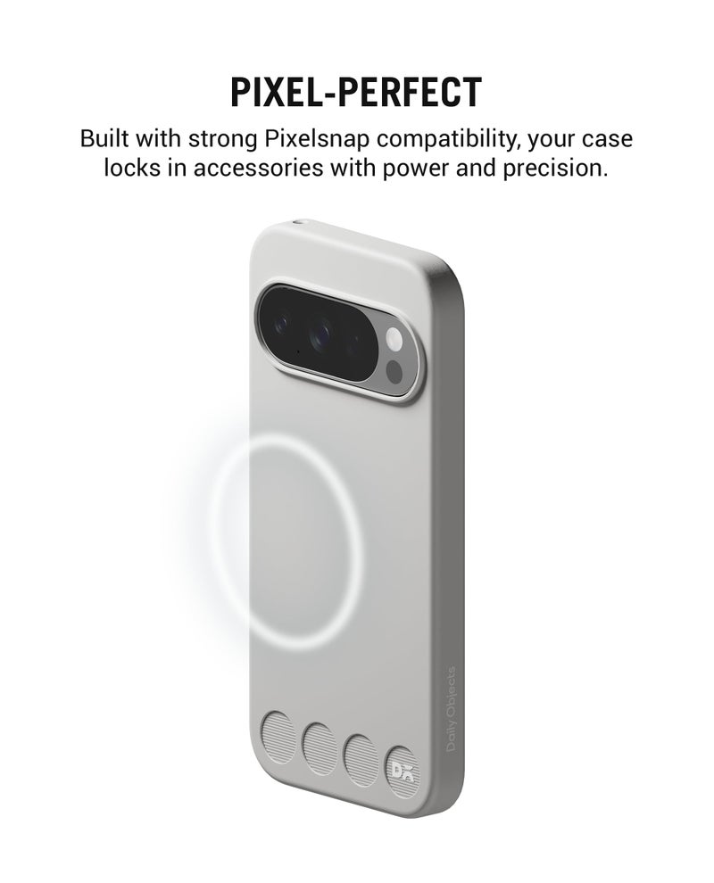 DailyObjects Google Pixel 10 Pro Stack Classic Magnetic Case Cover | Compatible with Magnetic | Camera & Body Protection | Scratch Proof | Dual Hybrid Protection | Wireless Charging - Slate Grey - Image 5