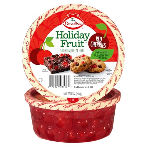 Paradise Red Cherries 8 Ounce - Image 1