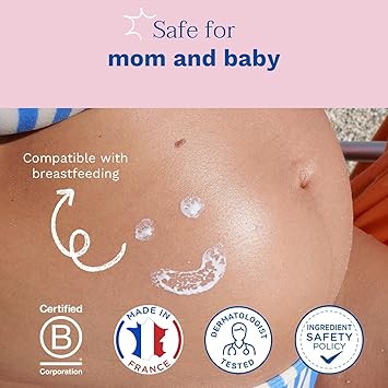 Mustela Maternity Stretch Marks Prevention Cream Enriched with PlantBased Ingredients Hypoallergenic DermatologistTested 150ml - Image 3