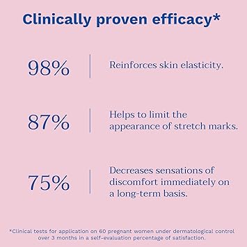 Mustela Maternity Stretch Marks Prevention Cream Enriched with PlantBased Ingredients Hypoallergenic DermatologistTested 150ml - Image 4