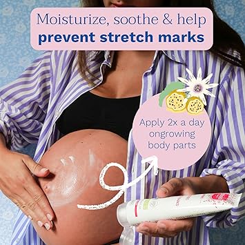 Mustela Maternity Stretch Marks Prevention Cream Enriched with PlantBased Ingredients Hypoallergenic DermatologistTested 150ml - Image 5