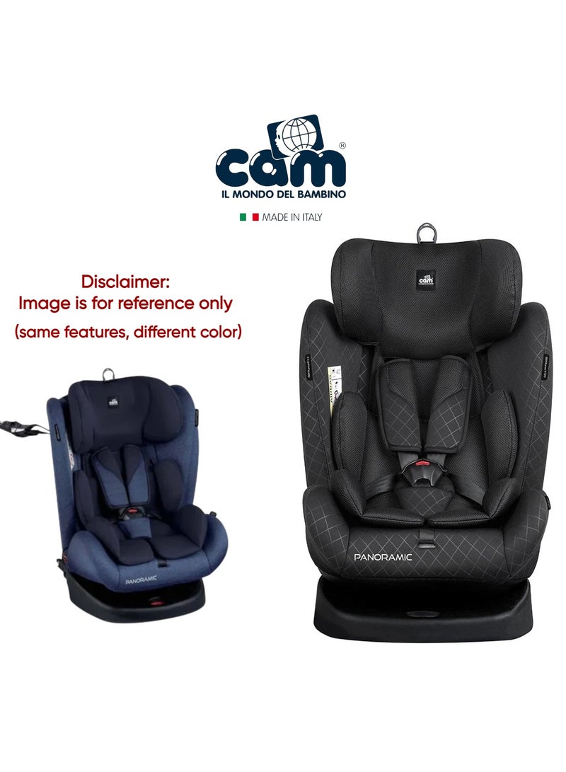 Panoramic Baby Car Seat, Outdoor, Authentic, Essential, Lightweight And Comfortable For Baby And Kids Easy Travel, Protection For The Head Up To 0-3 Years Old, 0.36 Kg - Blue - Image 4
