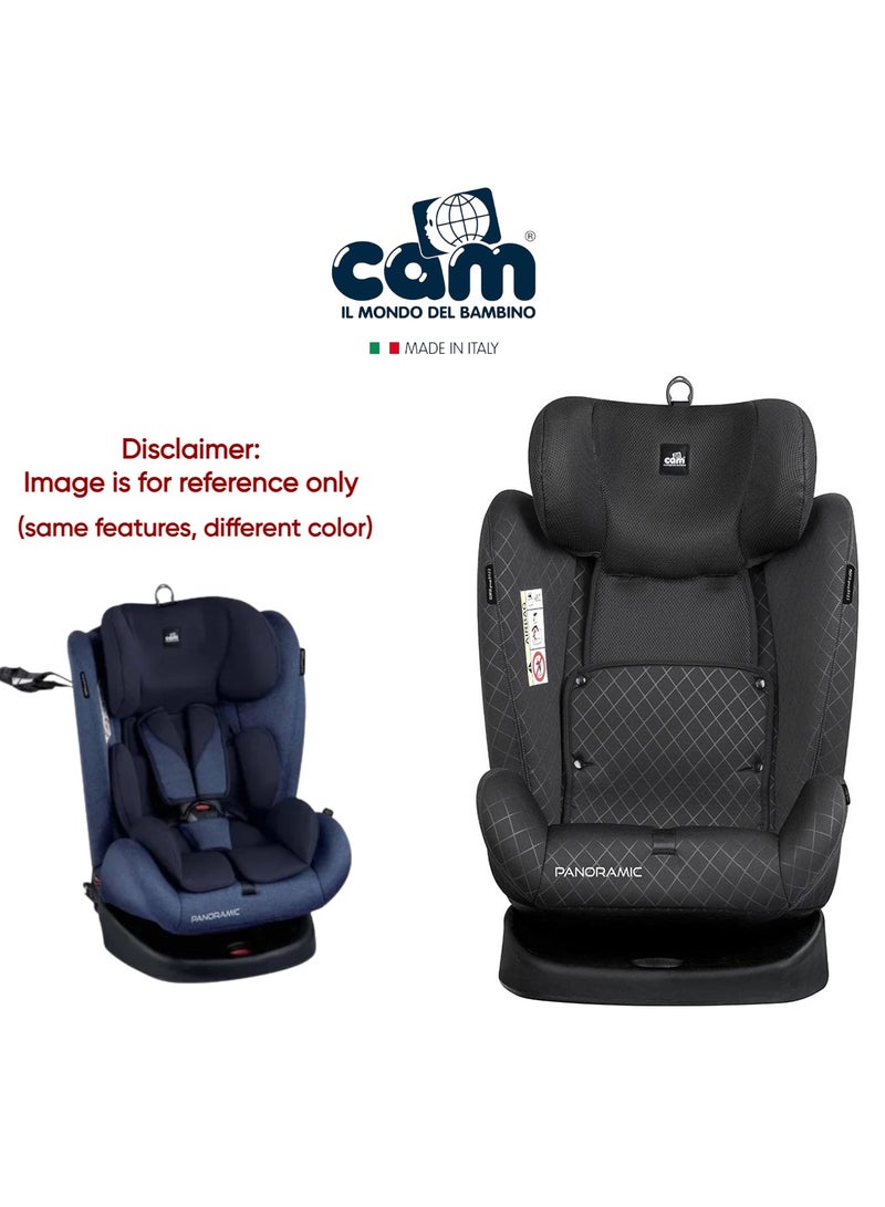 Panoramic Baby Car Seat, Outdoor, Authentic, Essential, Lightweight And Comfortable For Baby And Kids Easy Travel, Protection For The Head Up To 0-3 Years Old, 0.36 Kg - Blue - Image 5