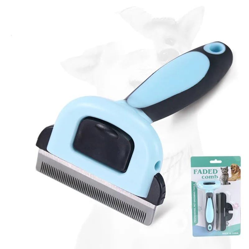 Birzar Pet Grooming De-Shedding Tool Brush for Dogs, Cats, and Rabbits | Effectively Reduce Shedding Up To 95% | Dog Faded Comb for Short, Medium, and Long Hair All Breeds. - Image 1