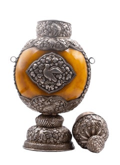 Silver and Amber Nas-Pot Set Handmade Antique - pzsku/Z9C72522B8EEFCA77905FZ/45/_/1721176580/b2afda2a-d027-4906-a561-7b791df81301