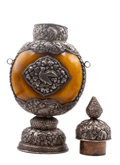 Silver and Amber Nas-Pot Set Handmade Antique - pzsku/Z9C72522B8EEFCA77905FZ/45/_/1721176590/1460bae2-0bea-46b8-a11c-4cb659159db4