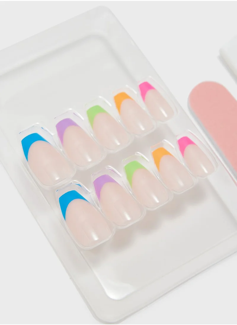 Lottie False Nail - Neon Vibes