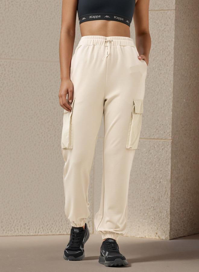 كابا بنطال رياضي بقصة مريحة بجيوب - Image 1