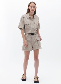 OXXO Ladies Woven SHORT  - Image 1