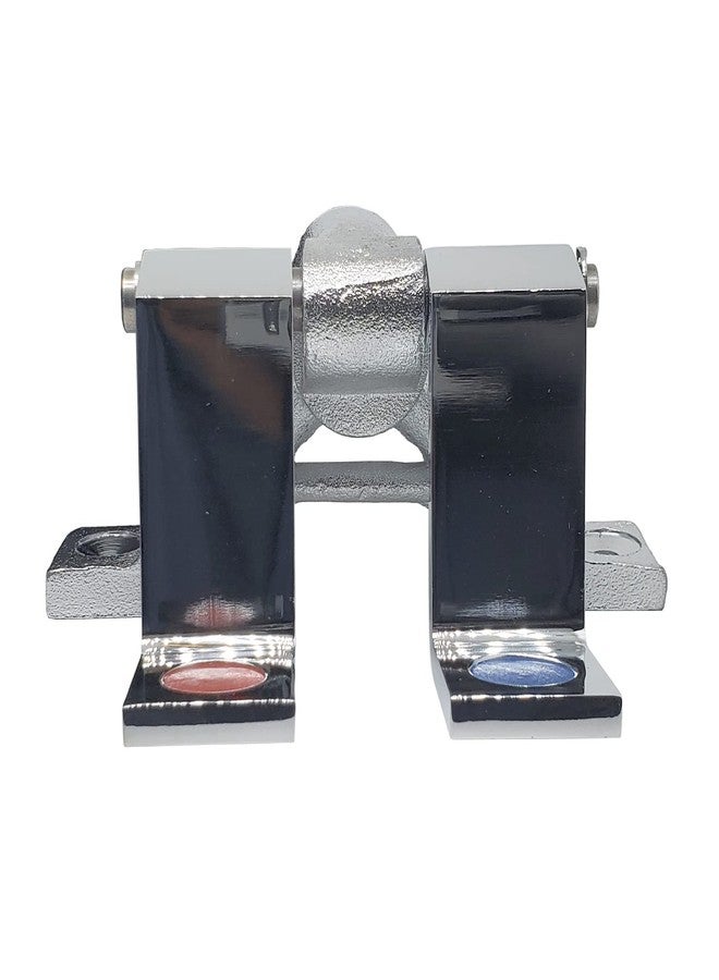 AmGood Stainless Steel Dual Foot Pedal Valve Control for Faucet - Image 2