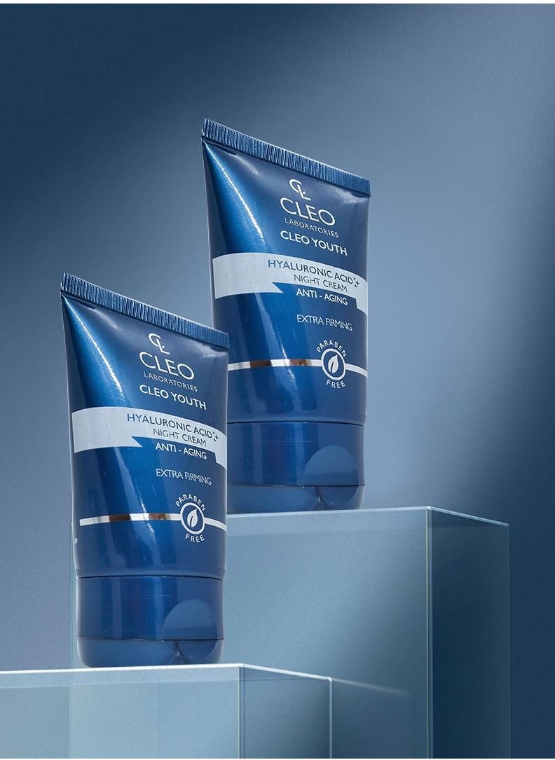 Cleo - Hyaluronic acid Anti Aging Night Cream 30 ML - Image 1