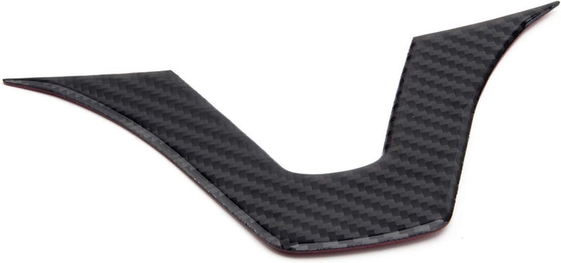 QASULER Carbon Fiber Steering Wheel Cover Trim - Image 1