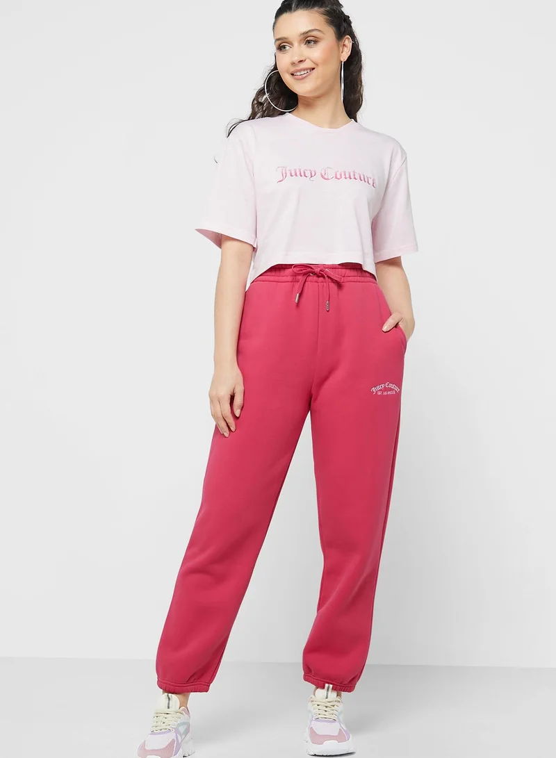 Juicy Couture Graphic Crop T-Shirt