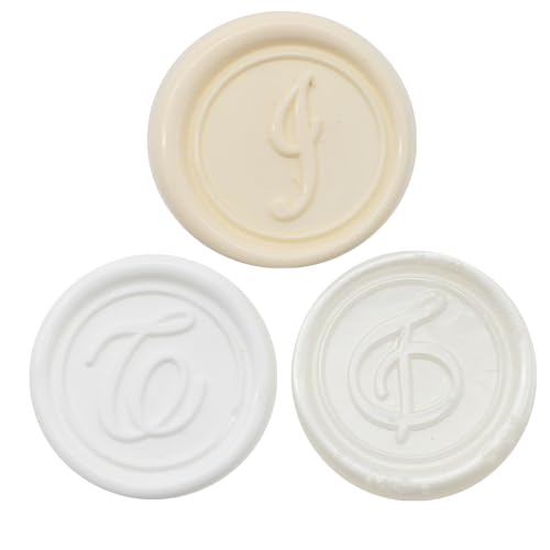 ONWINPOR White Wax Seal Beads, 300Pcs White Mix Sealing Wax Beads for Wax Seal Stamp, Pearl White Wax Seal Beads Set with 3 Colors Perfect for Gift Sealing, Letter Wax Sealing (White Mix) - Image 4