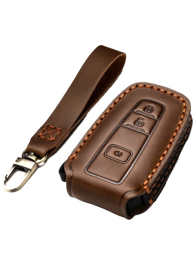 ZiHafate Dedicated Toyota Car Key Fob Cover Case Suit for Keyless Distant Control（BN-Brown） …