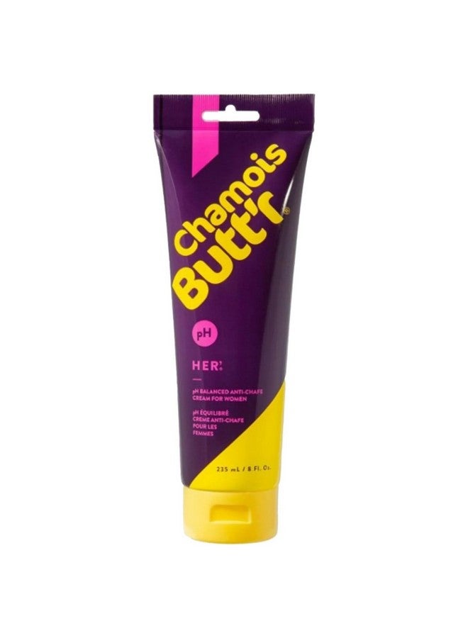 CHAMOIS BUTT'R Her' Antichafe Cream 8 Ounce Tube  - Image 1