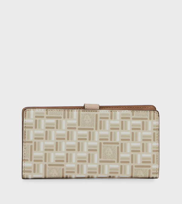 ان كلاين Anne Klein Patterned Long Wallet