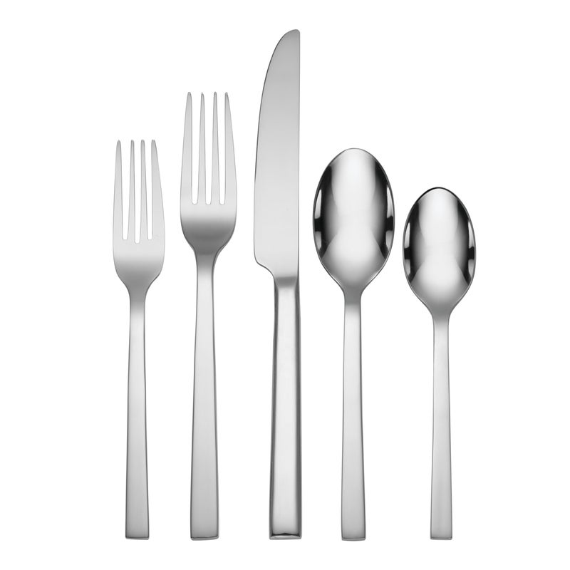 Oneida Chefs Table 20 Piece Everyday Flatware Service for 4 180 Stainless Steel Silverware Set