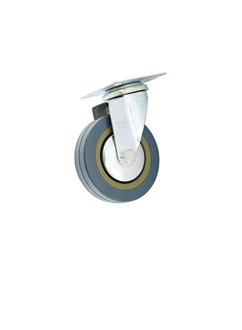 Caster Wheel Industrial Swivel Plate - 4 inches - Image 1