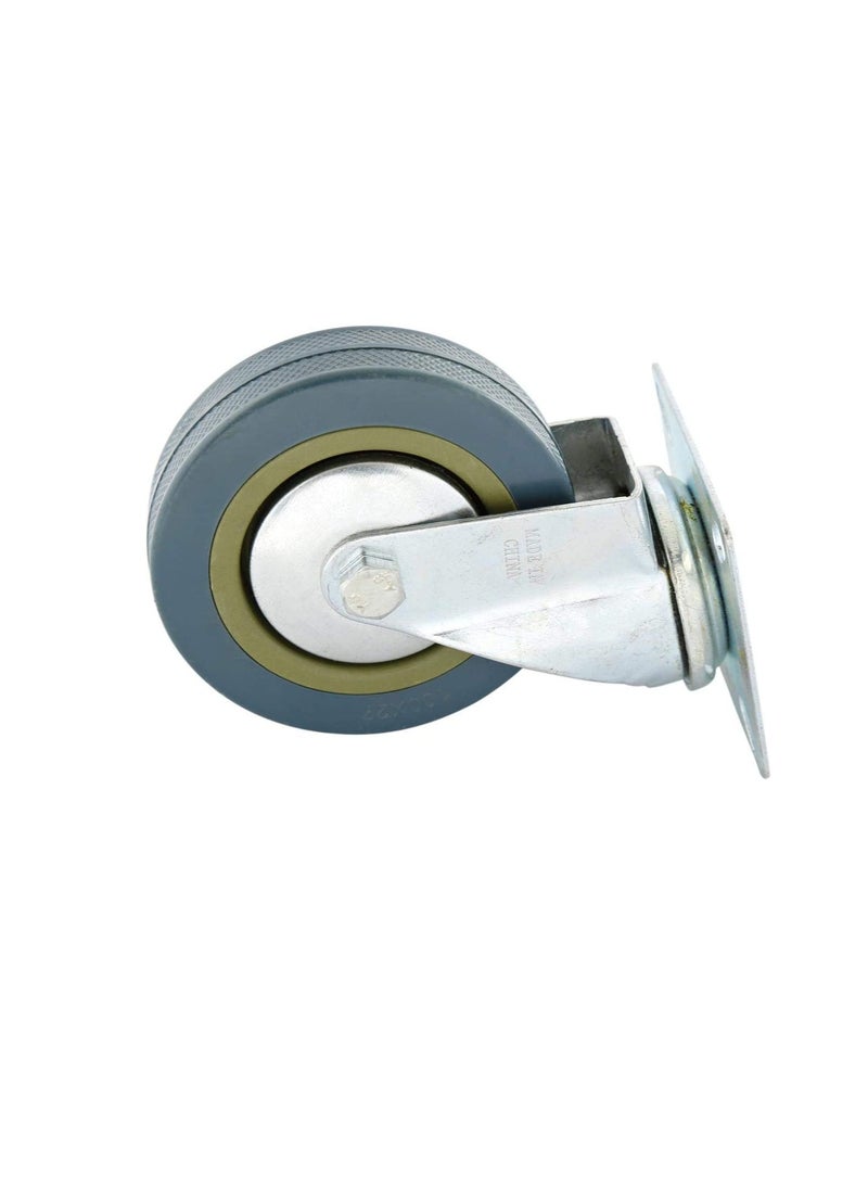 Caster Wheel Industrial Swivel Plate - 4 inches - Image 2