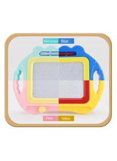 Generic Children's drawing board Magnetic erasable writing board Graffiti board early education learning toy RYB156 pink  - Image 4