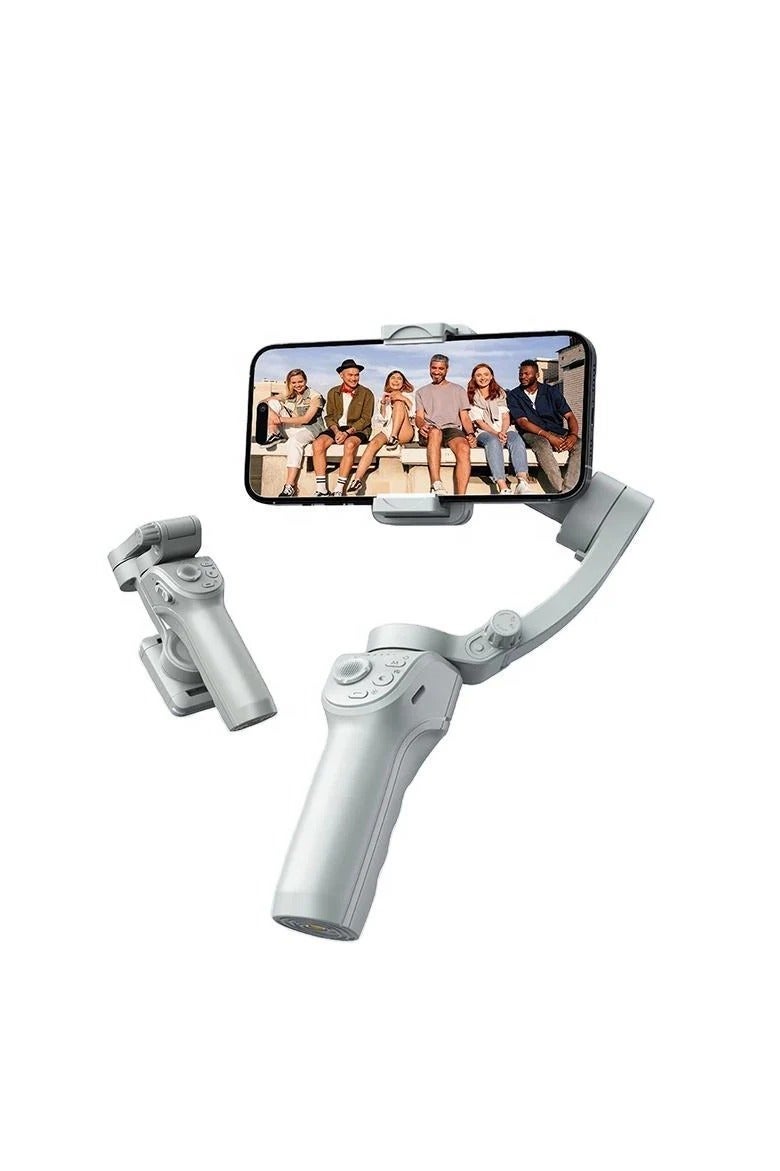TOKQI M01 3-Axis Smartphone Gimbal Stabilizer – Portable Handheld Stabilizer for Smooth, Shake-Free Videos – Compatible with Most Smartphones – Lightweight Design with Easy Controls for Vlogging, Travel, Live Streaming, and Content Creation - Image 4