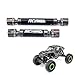 RCAWD 2pcs Center Driveshafts Slider Drive Shafts 6676mm 84105mm for RC 118 Axial UTB18 Capra Upgrade Parts Black - Image 2