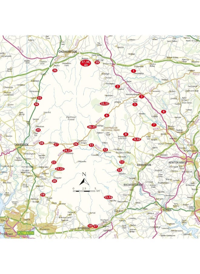 null - Walking on Dartmoor: 40 Walks in Dartmoor National Park including a Ten Tors walk - Image 1