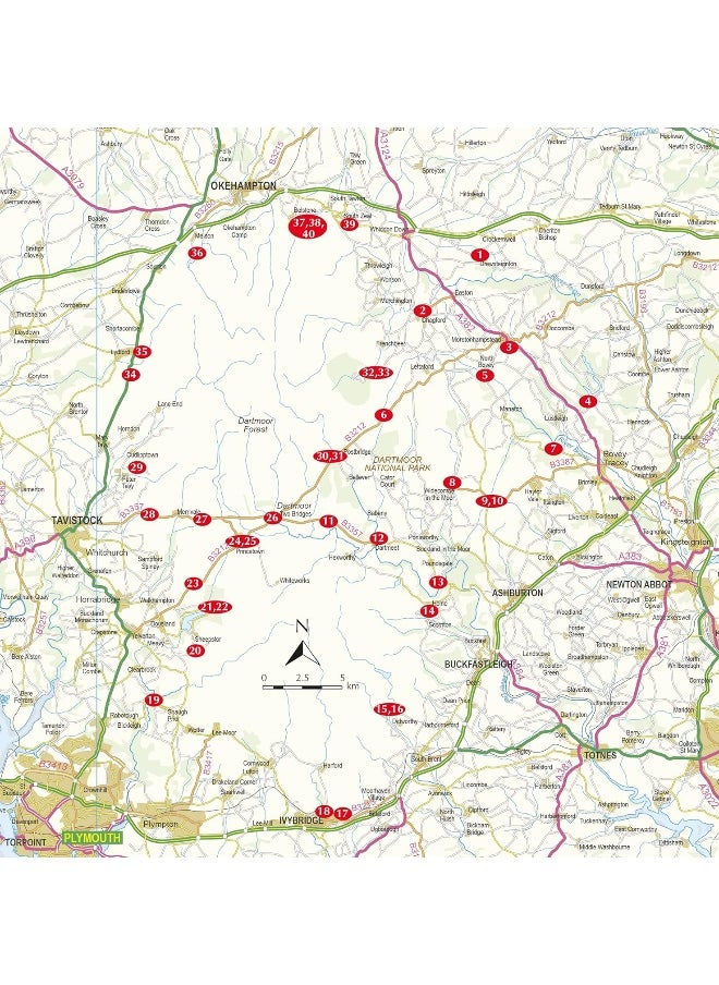 null - Walking on Dartmoor: 40 Walks in Dartmoor National Park including a Ten Tors walk - Image 1