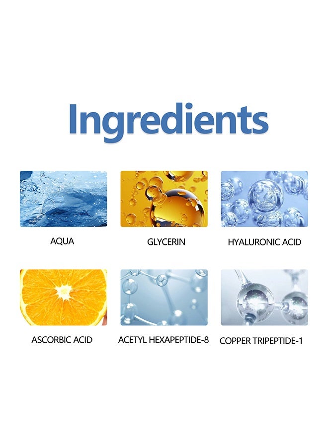 هويجي مصل الببتيدات النحاسية متعددة الببتيد 1٪ - يقلل التجاعيد ويعزز مرونة الجلد وعلاج مضاد للشيخوخة 30 مل - Image 2