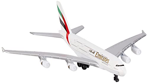Daron طائرة دارون RT9904 – الإمارات A380 – نموذج طائرة معدني مصبوب مع أجزاء بلاستيكية للأطفال من عمر 3 سنوات فما فوق - Image 4